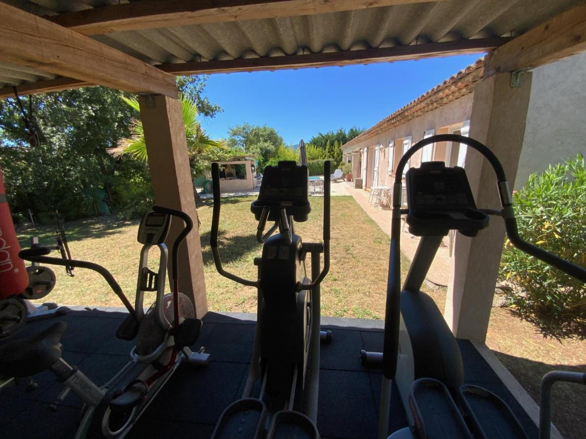 Villa Climatisee, Piscine Privee Chauffee, Fitness Proche Cannes, Frejus, St Raphael, Grasse มงโตรูซ์ ภายนอก รูปภาพ